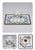 Vintage St. Yves Paris Porcelain and Silver-Plate Inkwell Set With Tray For Sale - Image 12 of 14