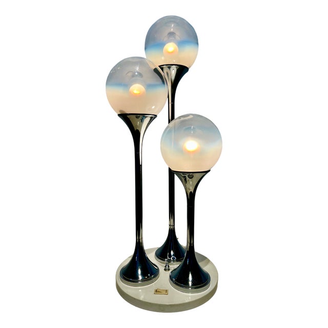 Space Age Table Lamp by Targetti Sankey, 1960s For Sale