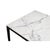 Contemporary Modern Iron and Marble Dining Table For Sale - Image 3 of 12