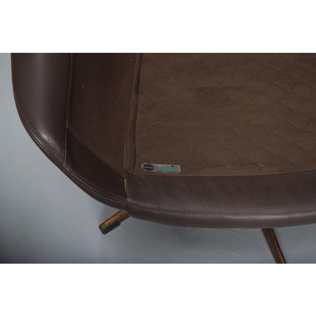 Set of Scandinavian Swivel Armchairs by H.W. Klein for Bramin, 1960s For Sale - Image 6 of 18