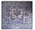 17th Century Portuguese Azulejos Tiles Panel with Vase Decor For Sale - Image 5 of 6