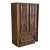 Lane Brutalist Armoire Dresser Oak Mid-Century Modern 1970s For Sale
