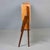 Wood Mid-Century Italian Bar Cabinet With Mirrored Sliding Doors For Sale - Image 7 of 12