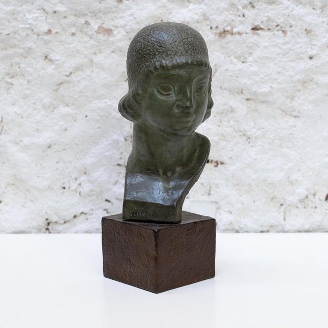 Art Deco Fidel Girona Sculpture, 1930 For Sale - Image 3 of 14