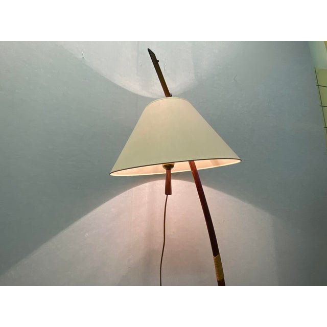 Vintage Dornstab Floor Lamp by A. Pöll for Jt Kalmar, Vienna For Sale - Image 9 of 18