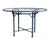 Brown Jordan Venetian 48" Round Dining Table in Sapphire For Sale