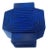 Geometric Blue Ceramic Angula Vase by Hans Welling for Ceramano For Sale