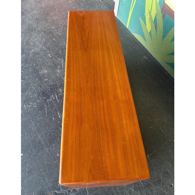Mid Century Danish Modern Teak Hutch For Sale - Image 13 of 18