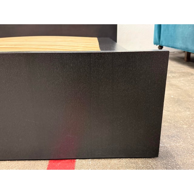 Black Queen Size Blu Dot Modu-Licious Storage Captains Bed Frame For Sale - Image 8 of 12