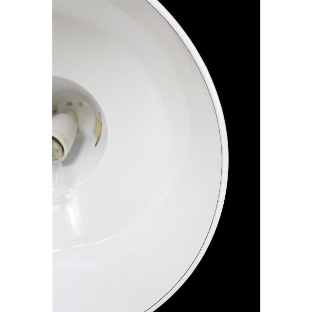 1970s Industrial Enamel Pendant Lamp by Axel Wedel Madsen for Louis Poulsen, 1970s For Sale - Image 5 of 13