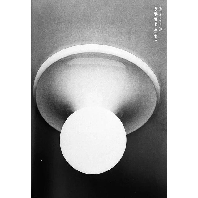 1960s Achille Castiglioni & Pier Giacomo 'Light Ball' wall or ceiling lamp for Flos. Designed in 1965, this rare and...