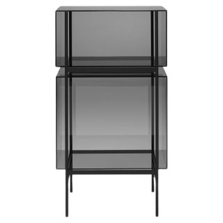 Small Lyn Shelf 8400G in Grey by Visser & Meijwaard for Pulpo For Sale