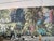 Chinoiserie Rousseau-Inspired Lush Botanical Landscape Wallpaper, 5-Panel Set For Sale - Image 3 of 6