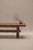 An impressive large-scale Brutalist dining table from the 1970s, entirely crafted from solid oak and distinguished by its...