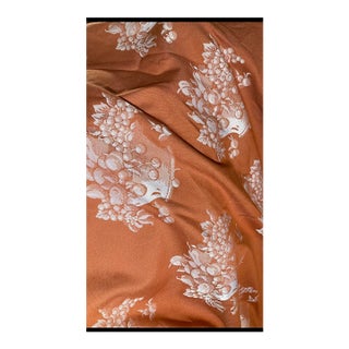 Listed by Yard Vintage French Château-Style Brocade / Jacquard Fabric. Natural Luxury Fabric. From the Loire Valley For Sale