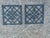 Mid-Century Modern A Pair of Geometric Circles in Squares Forged Iron Wall Art For Sale - Image 3 of 5