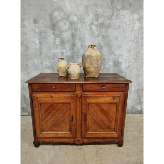 Antique Buffet in Cherry and Mahogany For Sale - Image 10 of 18