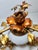 Wrought Iron and Gold Leaf Lamp, Spain, 1960s For Sale - Image 6 of 17