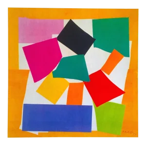 Henri Matisse Vintage 1973 Mid Century Modern Lithograph Print " the Snail l'Escargot " 1953