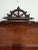 Wood Antique 19th Century Mahogany Renaissance Revival Banker's Cylinder Secretary Desk For Sale - Image 7 of 13