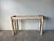 Maitland Smith Tessellated Stone and Glass Top Console Table For Sale - Image 10 of 12