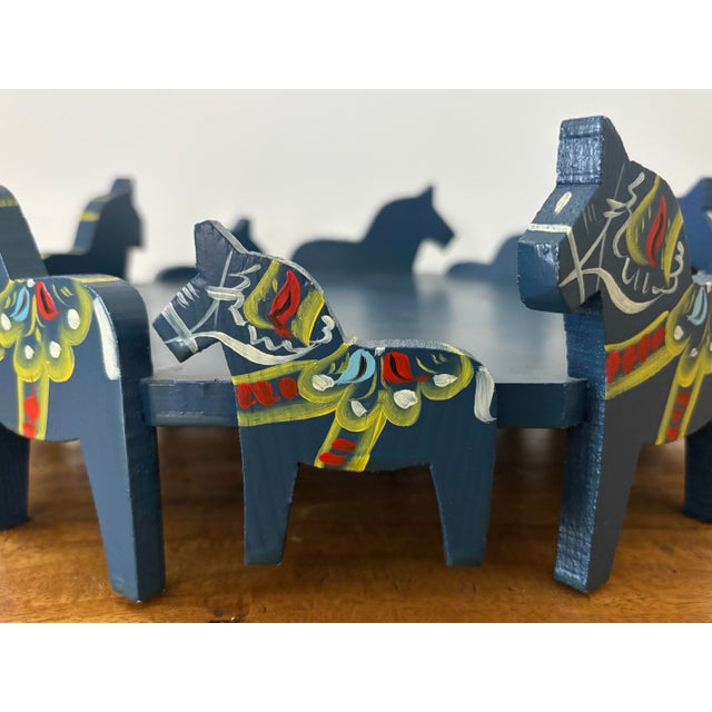 Mid-Century Modern Midcentury Nils Olsson Dala Horse Tray Stand For Sale - Image 3 of 8