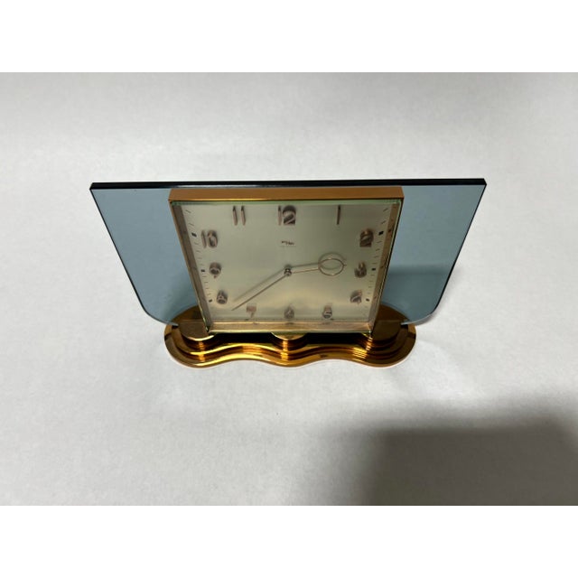 Imhof Vintage Desk Clock For Sale - Image 4 of 7