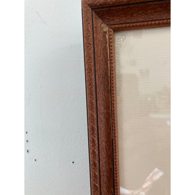 Cream Vintage Pastel Dog Portrait by J. Buff Pratt, Mid-Century Framed Animal Art For Sale - Image 8 of 8