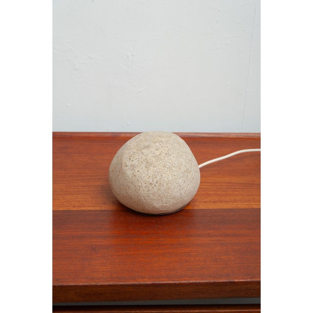 Beige Moon Rock Table Lamp by André Cazenave for Tecta, 1960s For Sale - Image 8 of 8