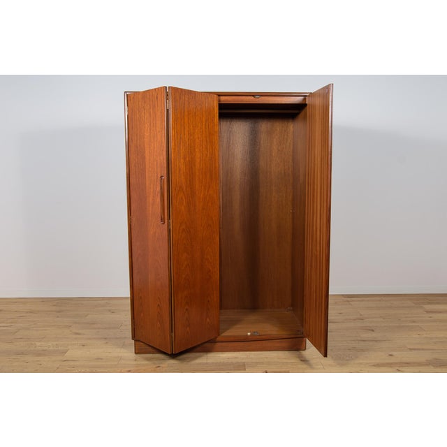 Wood Mid-Century Modern Teak Wardrobe from G-Plan, 1960s For Sale - Image 7 of 15