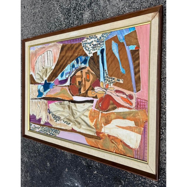 Joseph Fassbender Style 1970's Mixed Media/Unsigned For Sale In Miami - Image 6 of 13