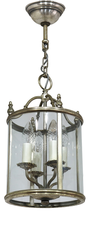 Italian Empire Style Lantern Pendant attributed to Gaetano Sciolari, 1960s