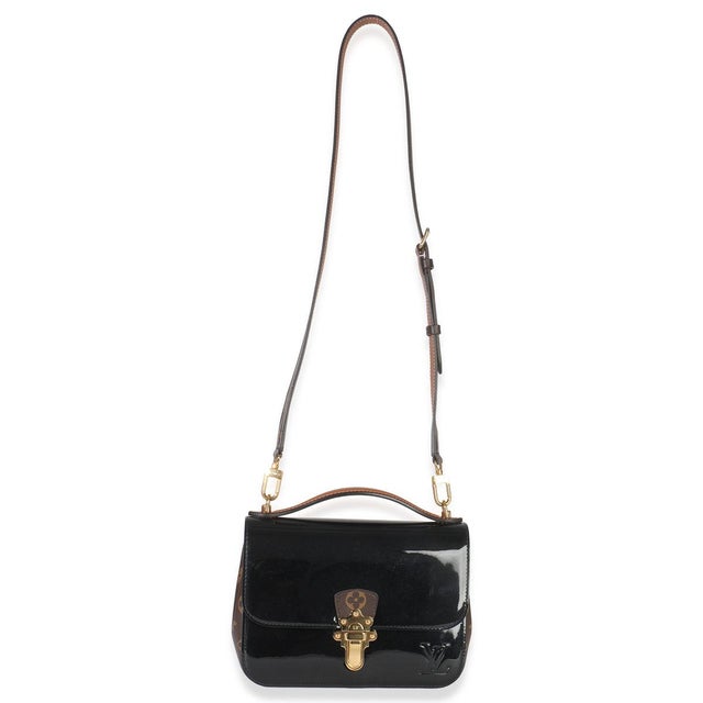 Black Monogram Canvas Black Vernis Cherrywood BB For Sale - Image 8 of 9