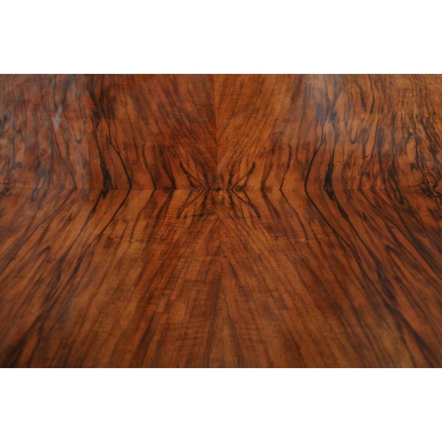 Art Deco Writing Desk in Mahogany and Walnut, 1920s For Sale - Image 4 of 18