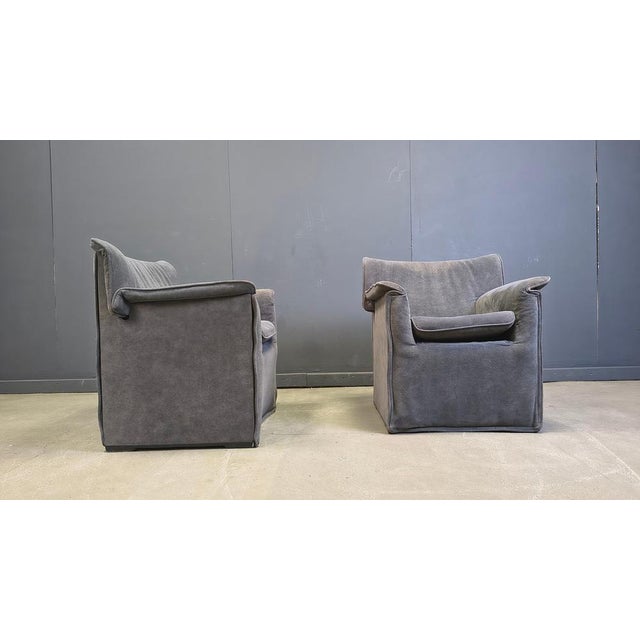 Lauriana Chairs by Afra and Tobia Scarpa for B&B Italia, 1970s, Set of 2 For Sale - Image 6 of 12