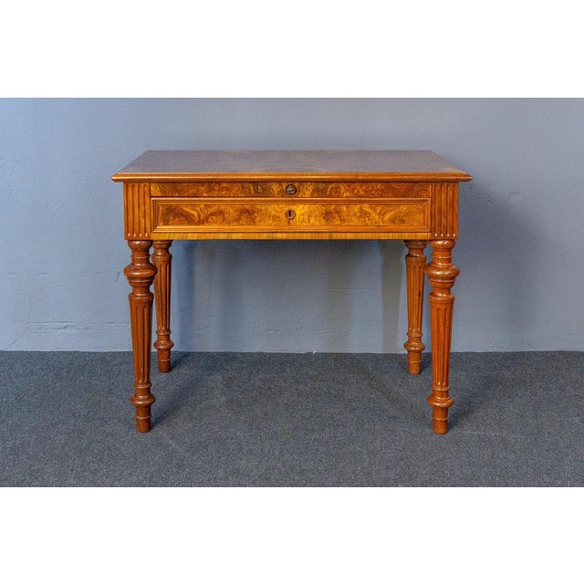 Wilhelminian Brown Desk Secretary For Sale - Image 3 of 18