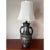 Metal Large 42" Chinese CloisonnÃ© & Bronze Taotie Hu Vase Table Lamp For Sale - Image 7 of 15