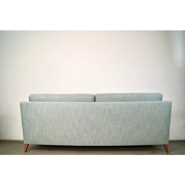 Teal 1950’s Mid-Century Modern Paul McCobb Planner Group Sofa For Sale - Image 8 of 12
