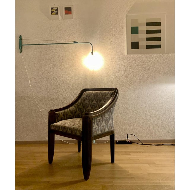 Beige Art Deco Armchair in the style of Sue et Mare, 1920s For Sale - Image 8 of 18