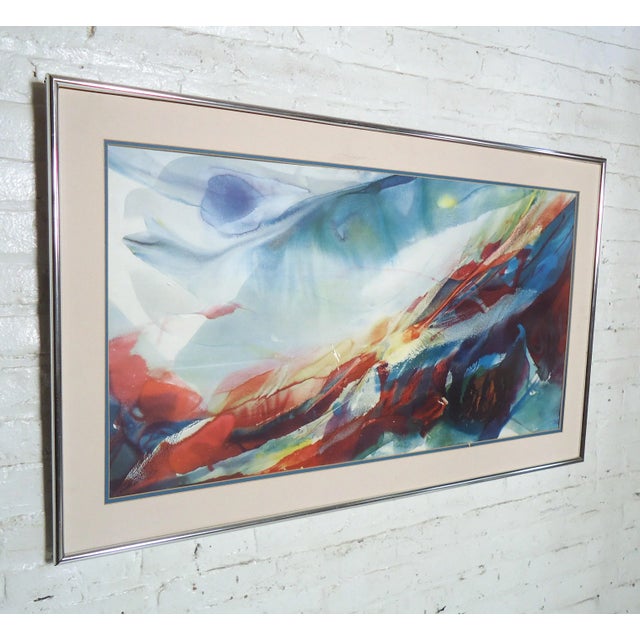 Vintage Modern Style Painting For Sale - Image 10 of 10