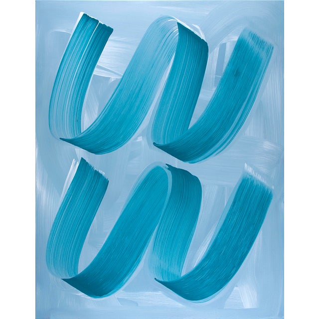 Anne Russinof Contemporary Abstract Oil on Canvas "Do Si Do" by Anne Russinof For Sale - Image 4 of 4