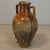 Antique Italian Glazed Terracotta Olive Oil Jar With Spout For Sale - Image 4 of 18