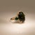 3.8Ct Black Opal Ring With Natural Diamond & Tsavorite Accents: Solid 14k Gold, Size 6.75 For Sale In Columbus - Image 6 of 8