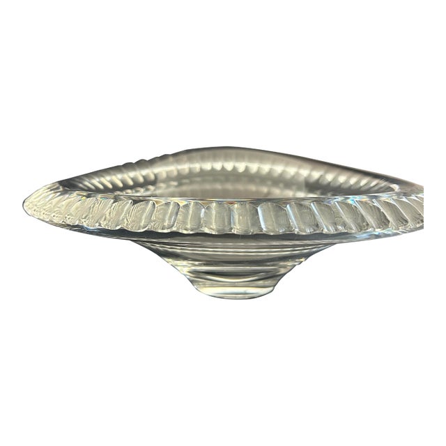 Mid-Century Glass Fruit Bowl For Sale