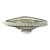 Mid-Century Glass Fruit Bowl For Sale
