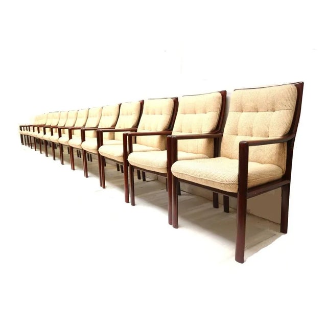 Vintage Armchairs from Lübke, 1970s, Set of 15 For Sale - Image 10 of 11