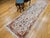 Textile Vintage Persian Tabriz Runner, Fine Hand-Knotted Wool & Silk, Floral Design, Ivory & Red, 3x11 For Sale - Image 7 of 16