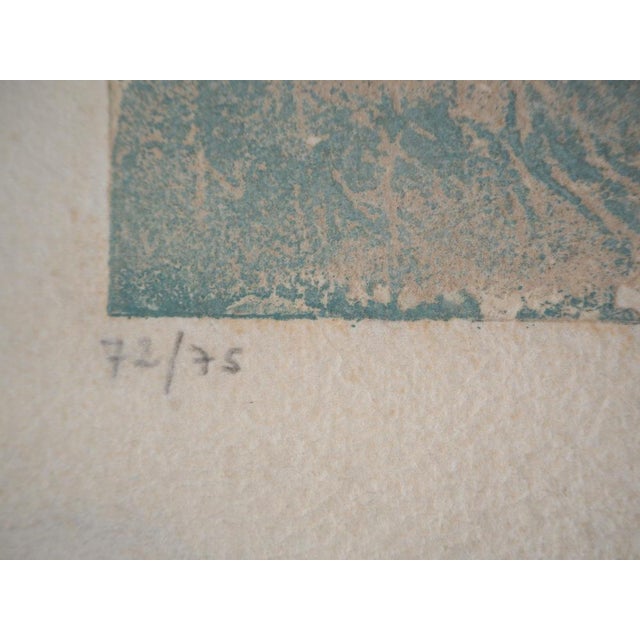 François-Xavier Fagniez, Ange, Etching For Sale - Image 8 of 10