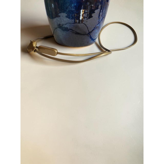 1980s Stoneware Lamp by Denis Avonts in La Borne, 1980 For Sale - Image 5 of 10