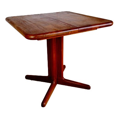 Vintage Danish Teak Dining Table, 1960s For Sale